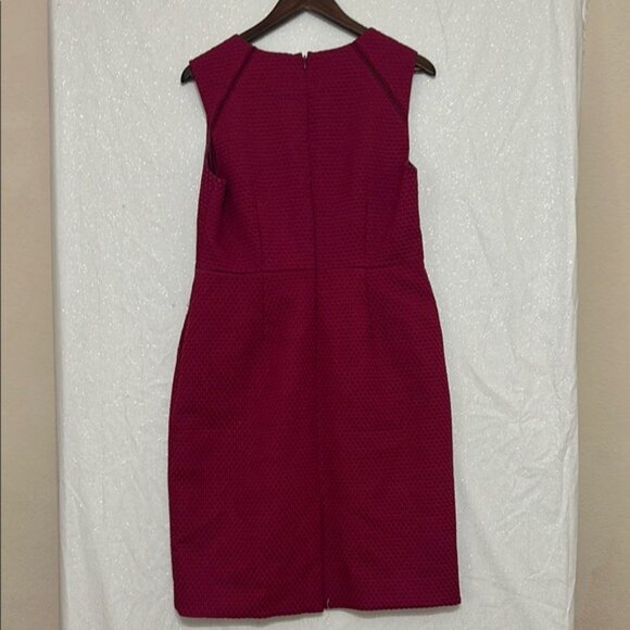 J. Crew Red Portfolio Dress. Size 12. - Picture 4 of 4